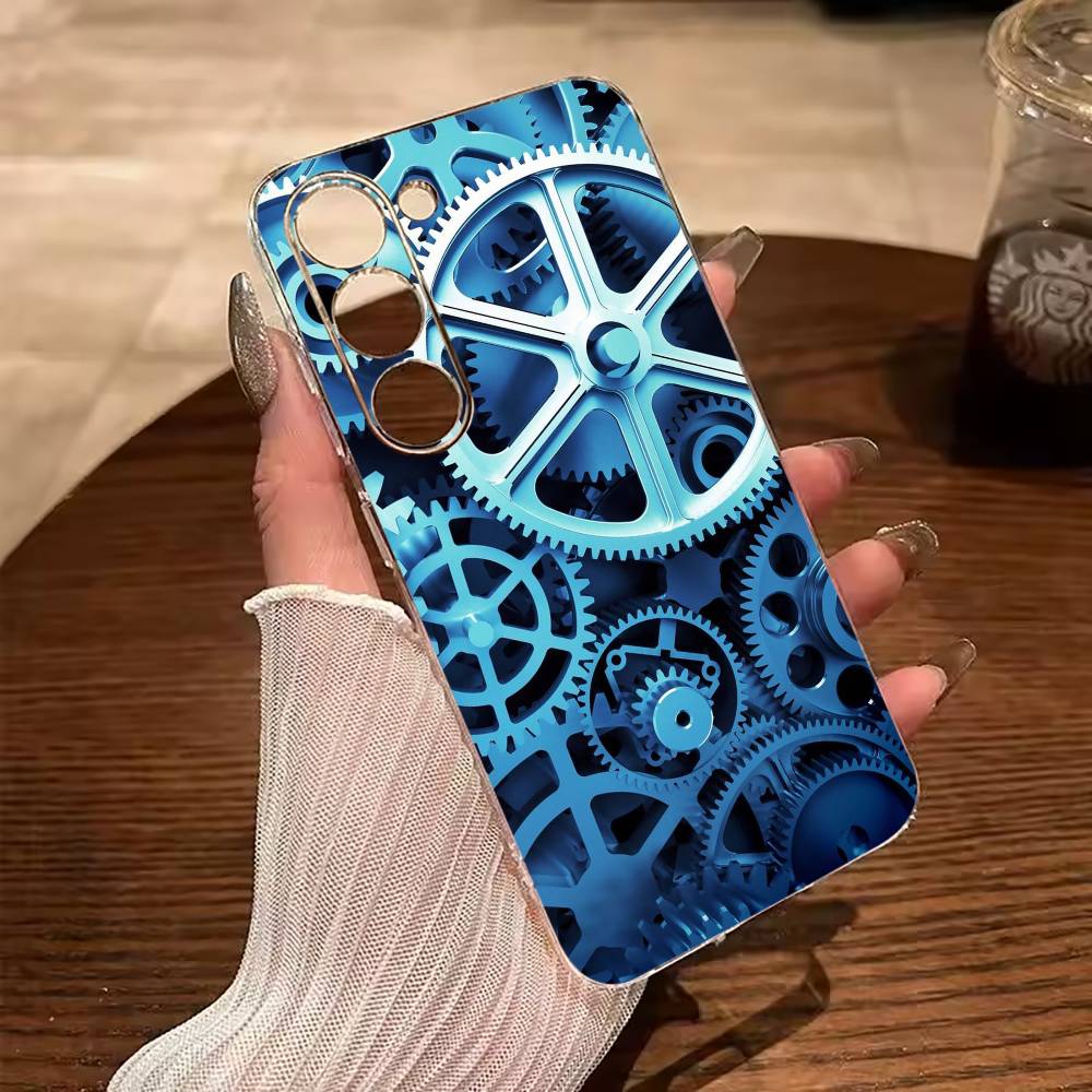 Mechanical Gear Clear Soft Silicone Phone Case for Samsung Galaxy A71, A70, A52, A51, A40, A30 Samsung a52 a52S
Mechanical Gear Clear Soft Silicone Phone Case for Samsung Galaxy A71, A70, A52, A51, A40, A30 Samsung a52 a52S