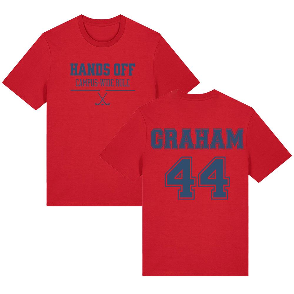 Off Campus GRAHAM 44 Tees Hands Off Campus Wide Rule Graphic T Shirts Wome Men New Pattern Trendy Pure Cotton Clothes Y2K XXL червоний
Off Campus GRAHAM 44 Tees Hands Off Campus Wide Rule Graphic T Shirts Wome Men New Pattern Trendy Pure Cotton Clothes Y2K XXL червоний