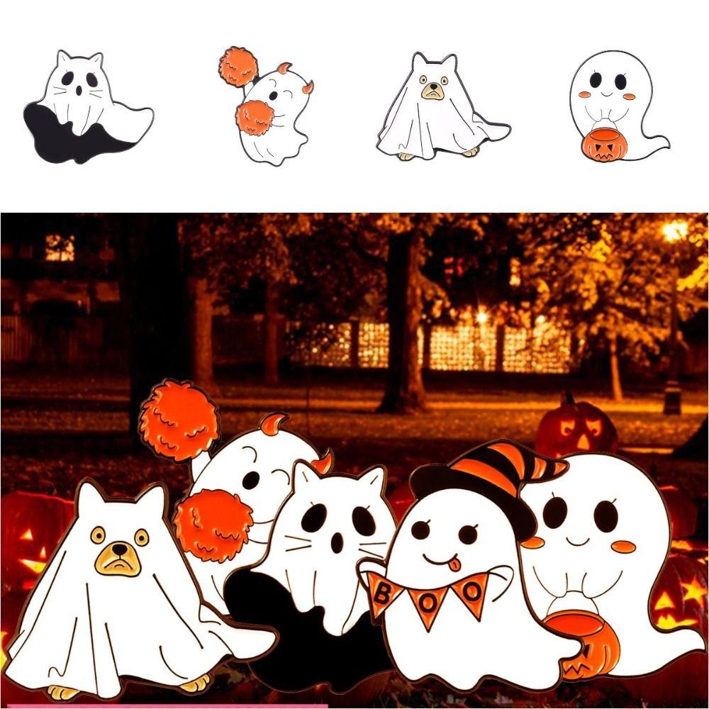 Enamel Ghost Enamel Pin Zinc Zinc Alloy Halloween Brooches Halloween Ghost Brooches Gift for Kids C
Enamel Ghost Enamel Pin Zinc Zinc Alloy Halloween Brooches Halloween Ghost Brooches Gift for Kids C