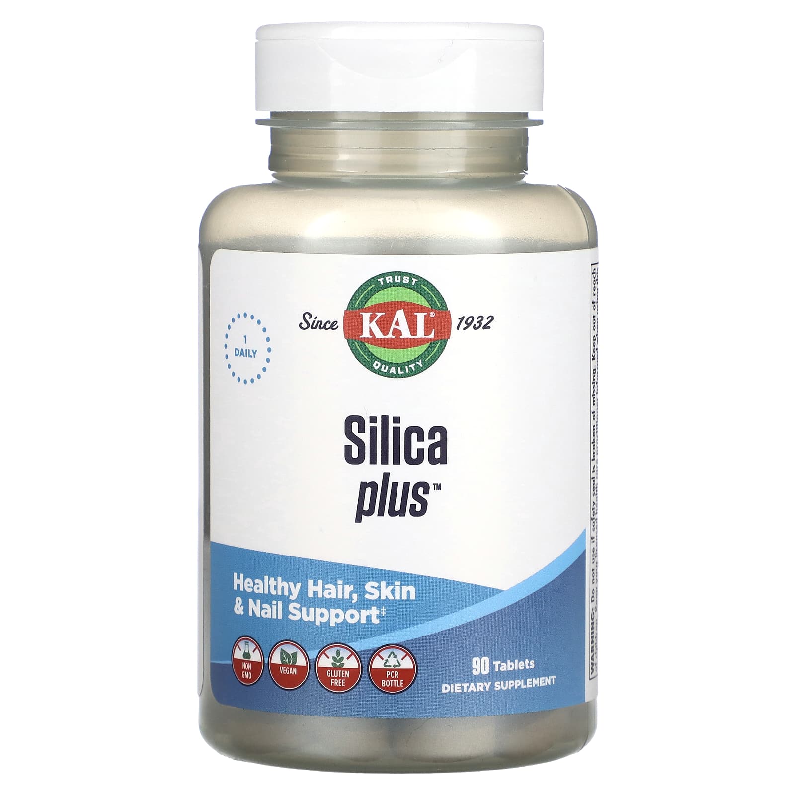 KAL, Silica Plus, 90 tablets
KAL, Silica Plus, 90 tablets