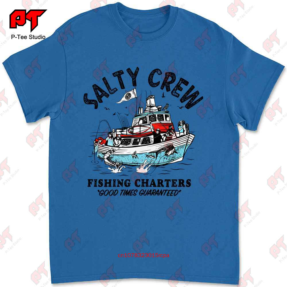 Salty Crew Fishing Charters T Shirt White 9KI2 S
Salty Crew Fishing Charters T Shirt White 9KI2 S