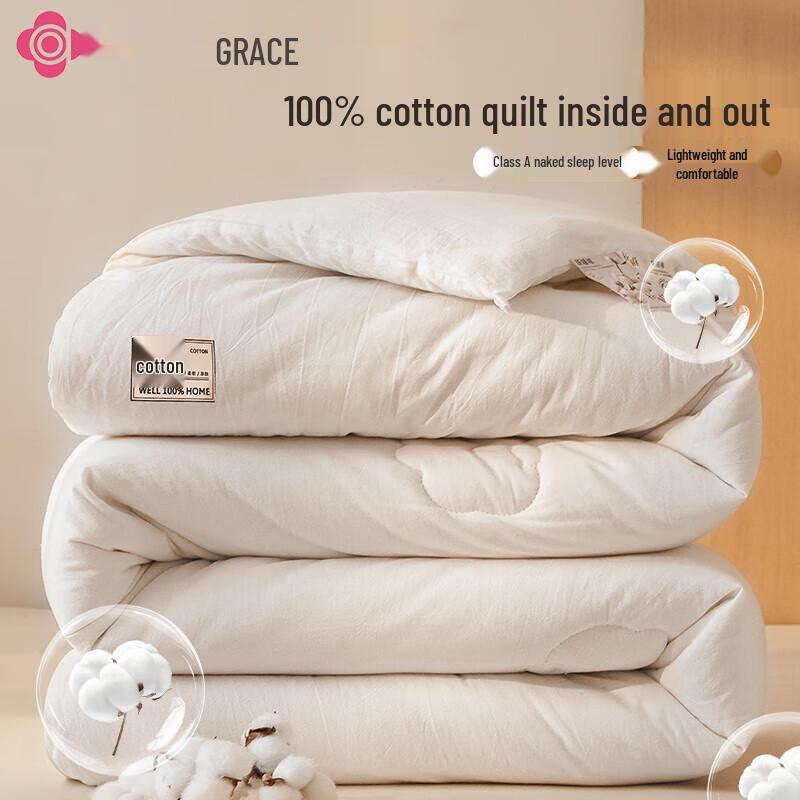 Grace 100% Pure Cotton Quilt
Grace 100% Pure Cotton Quilt