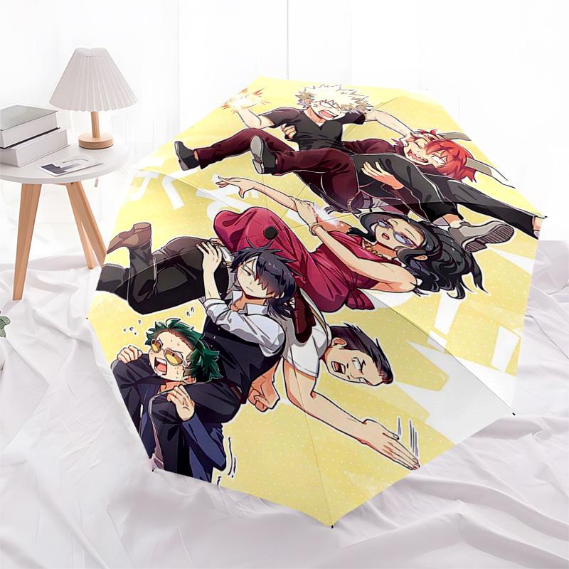1pc Boku no Hero Academia Characters Auto Open Umbrella, Portable 3-Fold Design with 8-Bone Iron Frame, Outdoor Umbrella, Perfect Gift for Fans, Trave
1pc Boku no Hero Academia Characters Auto Open Umbrella, Portable 3-Fold Design with 8-Bone Iron Frame, Outdoor Umbrella, Perfect Gift for Fans, Trave