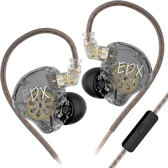 KZ EDX Lite Wired Earphones Headphones Wired Earphones 1DD 10mm Up Dynamic Driver Gaming HIFI Sound Quality Sound Isolation Deep Bass Ergonomic Bass
KZ EDX Lite Wired Earphones Headphones Wired Earphones 1DD 10mm Up Dynamic Driver Gaming HIFI Sound Quality Sound Isolation Deep Bass Ergonomic Bass