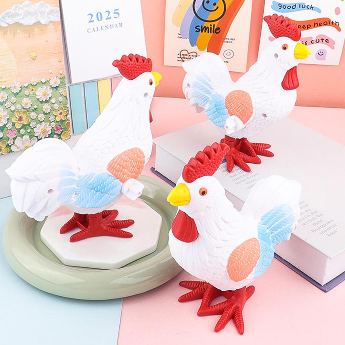 2Pcs Childhood Nostalgia Toys Children Clockwork Cartoon Rooster Toy Cute Fun Wind-up Walking Rooster Decompression Holiday Gift
2Pcs Childhood Nostalgia Toys Children Clockwork Cartoon Rooster Toy Cute Fun Wind-up Walking Rooster Decompression Holiday Gift