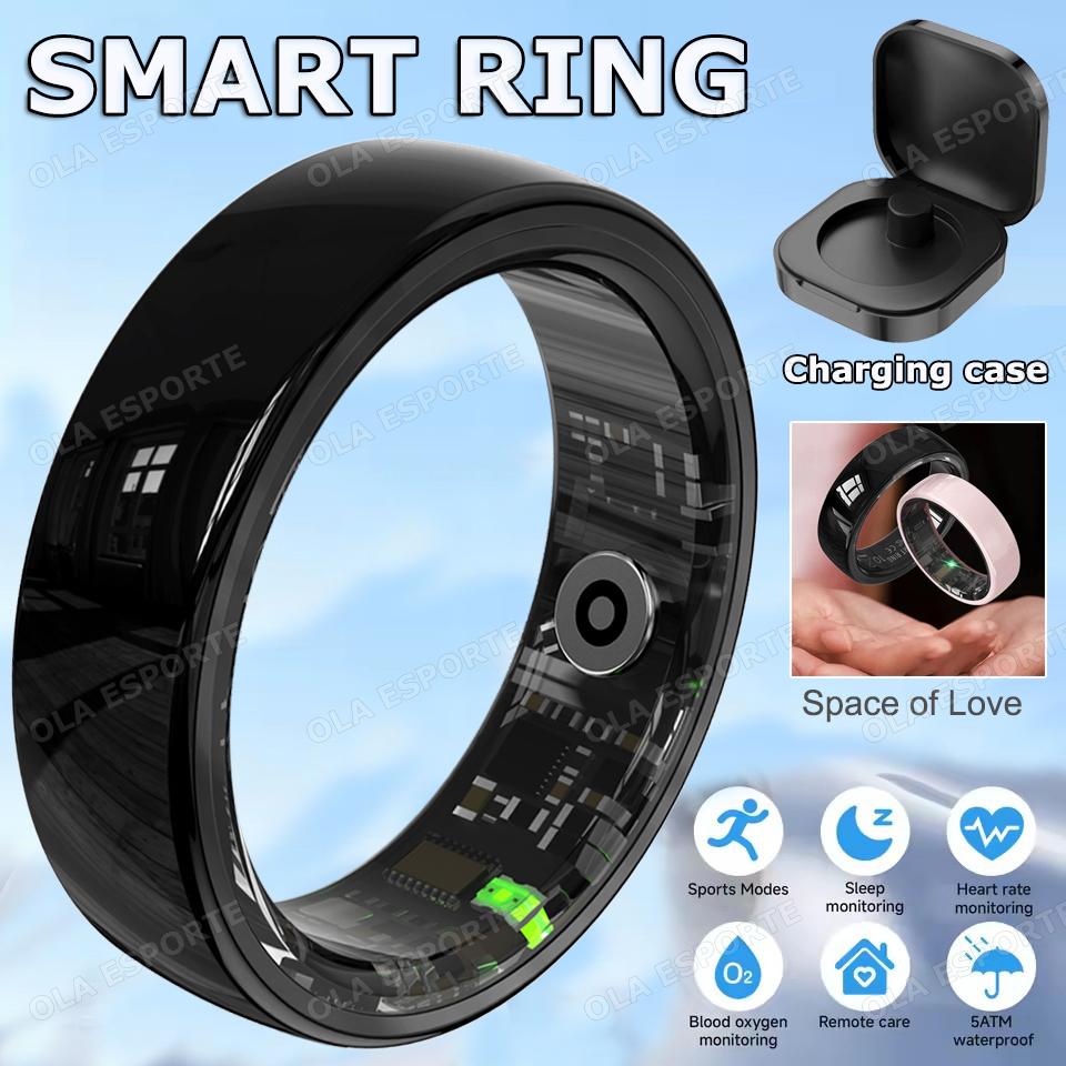 New Smart Ring With Box Heart Rate Stress Monitoring Men Womenes Smartring Gesture Control Waterproof Health Sports Rings 12 чёрный
New Smart Ring With Box Heart Rate Stress Monitoring Men Womenes Smartring Gesture Control Waterproof Health Sports Rings 12 чёрный