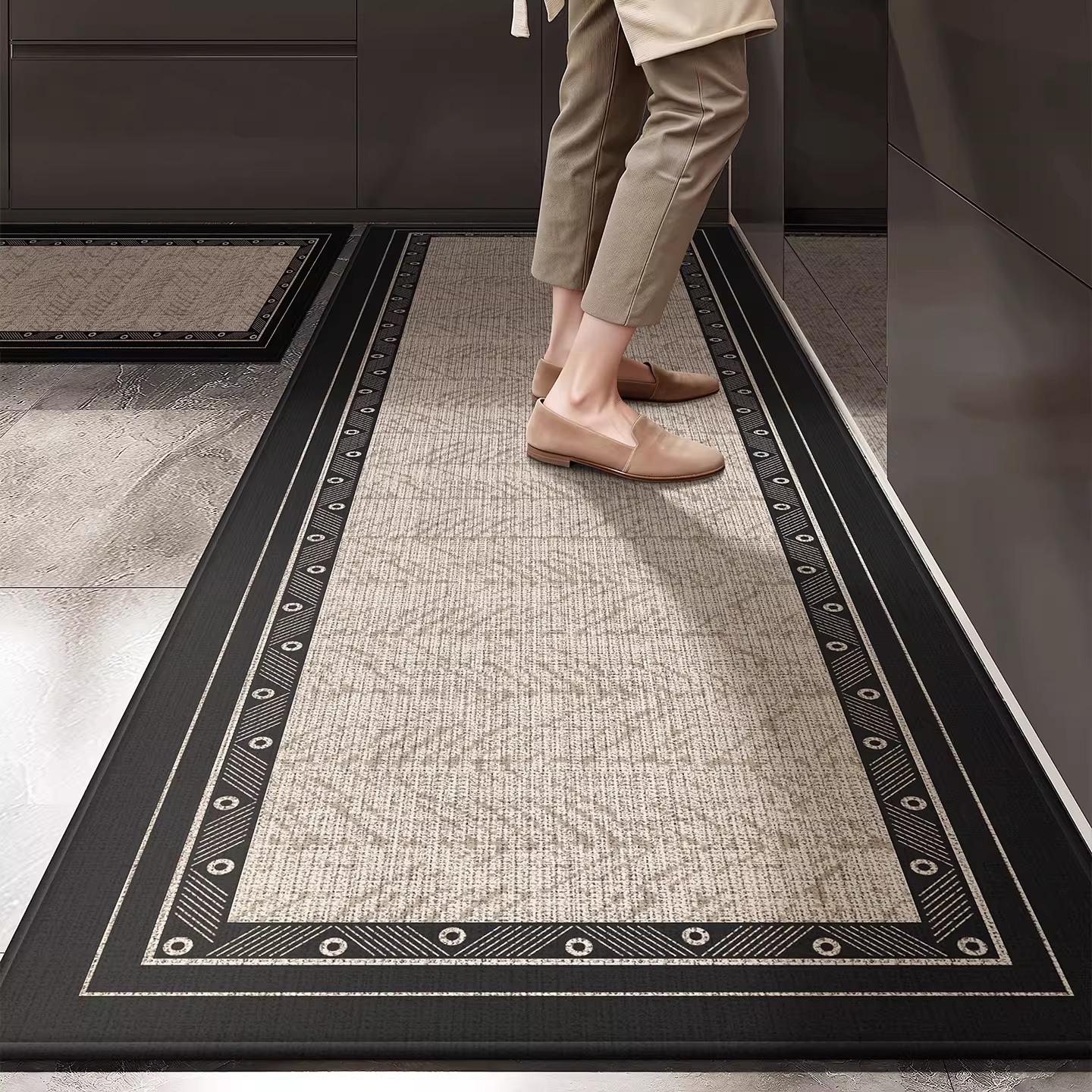 Kitchen Floor Mat Long Rug Anti-slip, Stain-resistant, Wear-resistant Kitchen Carpet High-end Modern Style Rugs 50x80cm
Kitchen Floor Mat Long Rug Anti-slip, Stain-resistant, Wear-resistant Kitchen Carpet High-end Modern Style Rugs 50x80cm