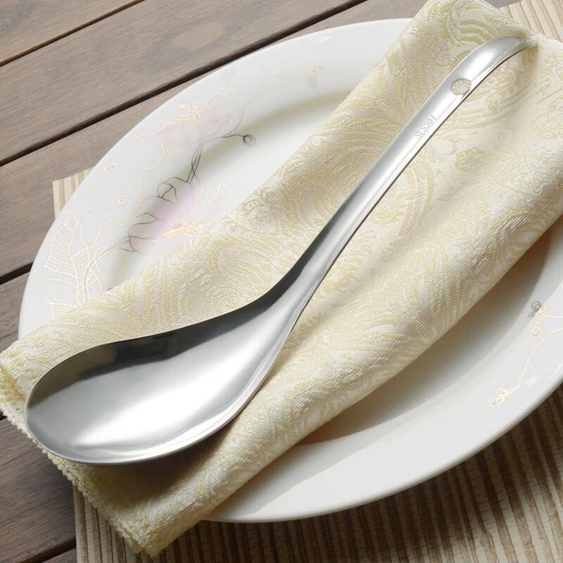 Thickened 304 Stainless Steel Large Rice & Soup Serving Spoons (Set of 2)
Thickened 304 Stainless Steel Large Rice & Soup Serving Spoons (Set of 2)