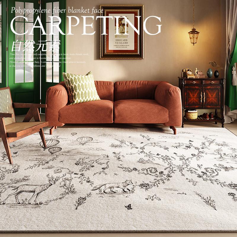French Retro Living Room Decoration Carpets Thicken Bedside Rugs for Bedroom Large Area Home Non-slip Mat Washable Lounge Rug 80x120cm
French Retro Living Room Decoration Carpets Thicken Bedside Rugs for Bedroom Large Area Home Non-slip Mat Washable Lounge Rug 80x120cm