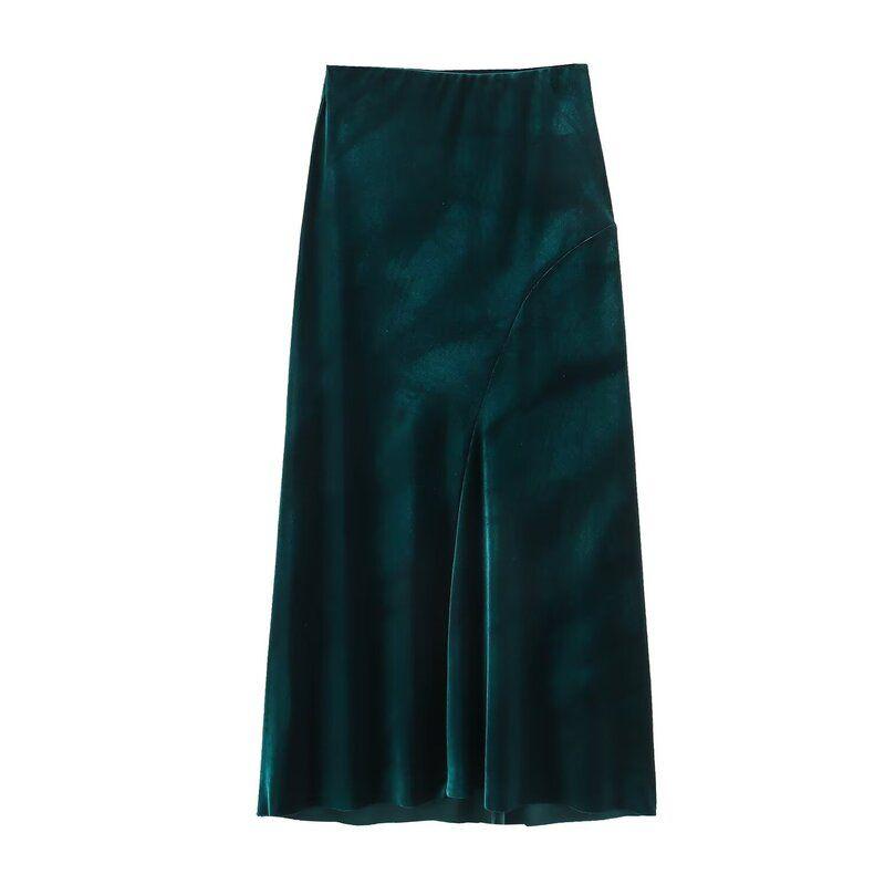 Western Style 2023 Autumn and Winter New Women clothes High Waist Slimming Versatile Velvet Mini Skirt 9211887 Dark green L
Western Style 2023 Autumn and Winter New Women clothes High Waist Slimming Versatile Velvet Mini Skirt 9211887 Dark green L