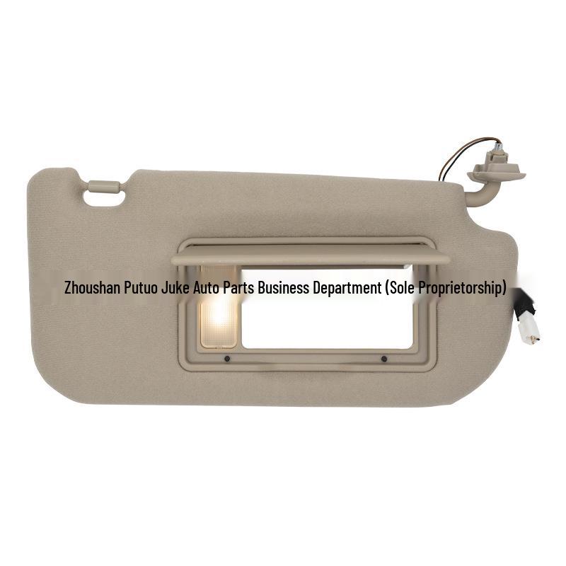 Beige Right Sun Visor with Light for 05-10 Kia Sportage 85201-1F210LX Right Passenger Side бежевий
Beige Right Sun Visor with Light for 05-10 Kia Sportage 85201-1F210LX Right Passenger Side бежевий