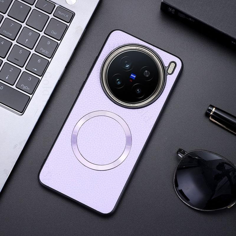 Для Magsafe кожаный чехол для телефона для vivo X200 Pro mini Беспроводная зарядка телефона задняя крышка для VIVO X200 Pro Capa мягкий силиконовый бампер противоударный чехол For X200 Pro mini фиолетовый
Для Magsafe кожаный чехол для телефона для vivo X200 Pro mini Беспроводная зарядка телефона задняя крышка для VIVO X200 Pro Capa мягкий силиконовый бампер противоударный чехол For X200 Pro mini фиолетовый