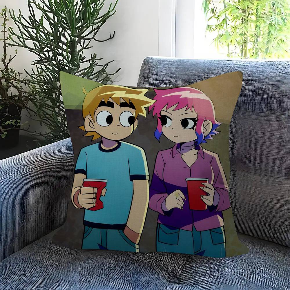 Pillowcase toon Gift Cushion Cover Bedroom Home Sofa Chair Seat Decor pillow case Vintage Movie Scott Pilgrim VS The World 30x30 cm
Pillowcase toon Gift Cushion Cover Bedroom Home Sofa Chair Seat Decor pillow case Vintage Movie Scott Pilgrim VS The World 30x30 cm