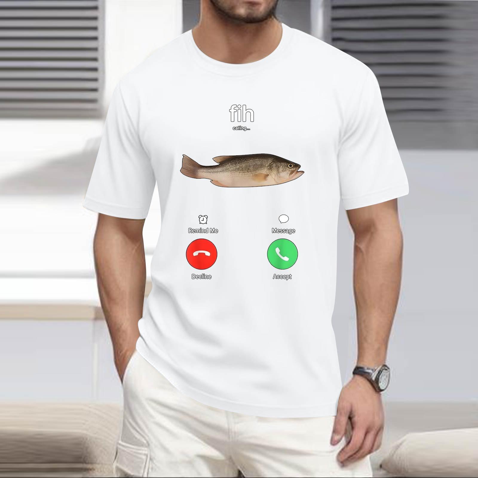 Мужская модная футболка с принтом, круглым вырезом, прямыми плечами и короткими рукавами XL белый
Мужская модная футболка с принтом, круглым вырезом, прямыми плечами и короткими рукавами XL белый