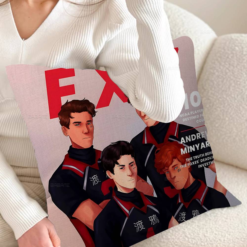 The Foxhole Court Anime Anime Pillow Covers Cartoon Sofa Decorative Home Doublesided Printing Short Plush Cute Cushion Cover 30x30 cm
The Foxhole Court Anime Anime Pillow Covers Cartoon Sofa Decorative Home Doublesided Printing Short Plush Cute Cushion Cover 30x30 cm