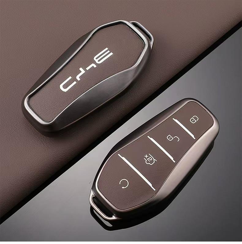 Funda de cuero TPU para llave inteligente, funda con soporte, cadena para BYD Song Plus Atto 3 Han EV Tang DM Qin Seal Dolphin Y
Funda de cuero TPU para llave inteligente, funda con soporte, cadena para BYD Song Plus Atto 3 Han EV Tang DM Qin Seal Dolphin Y