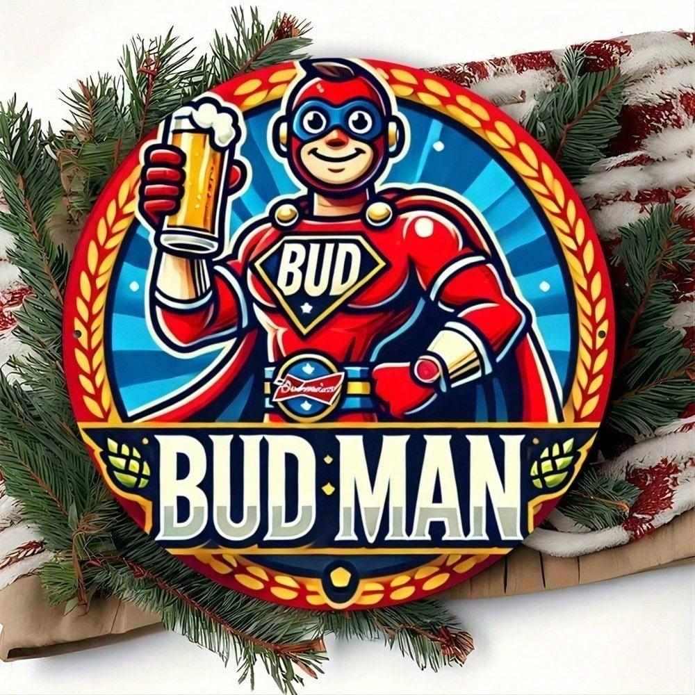 Vintage Round Metal Tin Sign 8x8 Inch Retro Circle Beer Wall Decor for Home Bar Man Cave Garage Rustproof Aluminum різнокольоровий
Vintage Round Metal Tin Sign 8x8 Inch Retro Circle Beer Wall Decor for Home Bar Man Cave Garage Rustproof Aluminum різнокольоровий