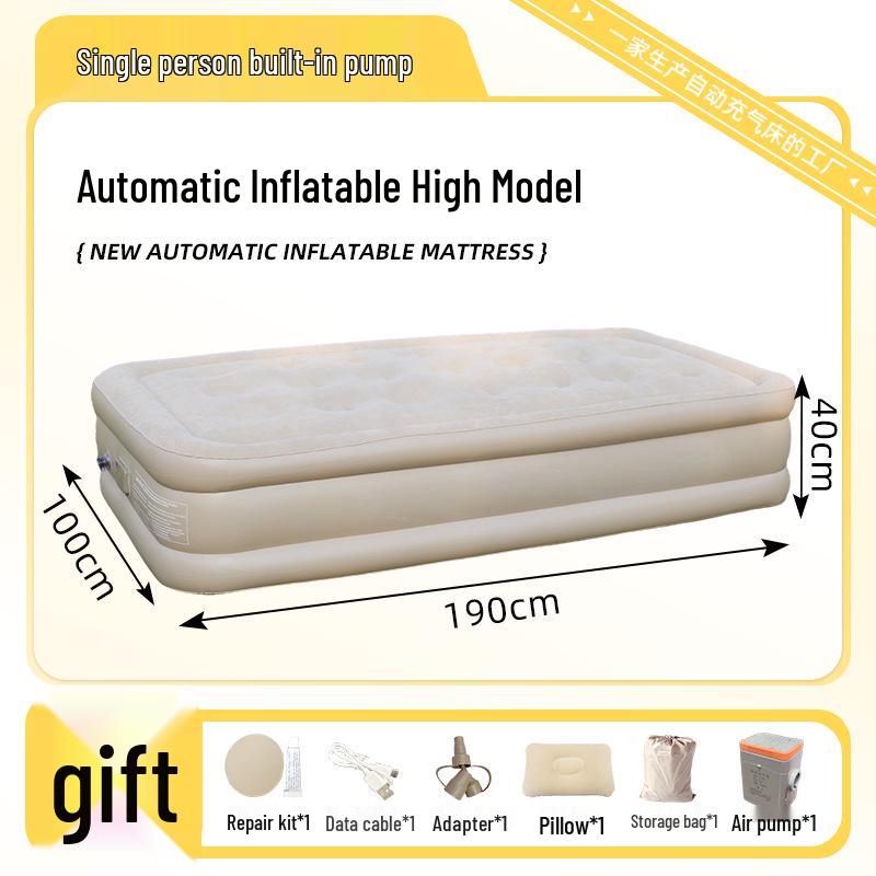 Самонадувающийся бежевый надувной матрас - Увеличенный, Утолщенный, Складной для кемпинга или обеденных перерывов Other
Самонадувающийся бежевый надувной матрас - Увеличенный, Утолщенный, Складной для кемпинга или обеденных перерывов Other