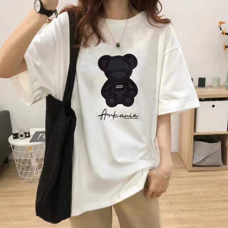 Grey short-sleeved t-shirt women s summer 2025 new large version loose bear medium and long t-shirt top ins tide S
Grey short-sleeved t-shirt women s summer 2025 new large version loose bear medium and long t-shirt top ins tide S