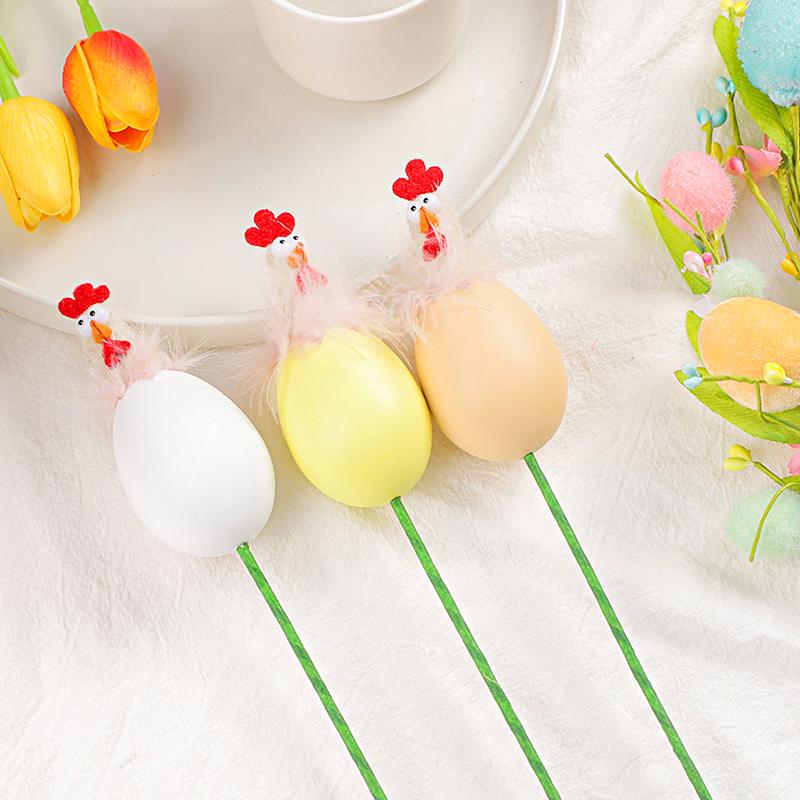 1Pc Insert Branches Personality Chick Interesting Flower Decoration Funny Resurrection Egg DIY Easter Decorations
1Pc Insert Branches Personality Chick Interesting Flower Decoration Funny Resurrection Egg DIY Easter Decorations