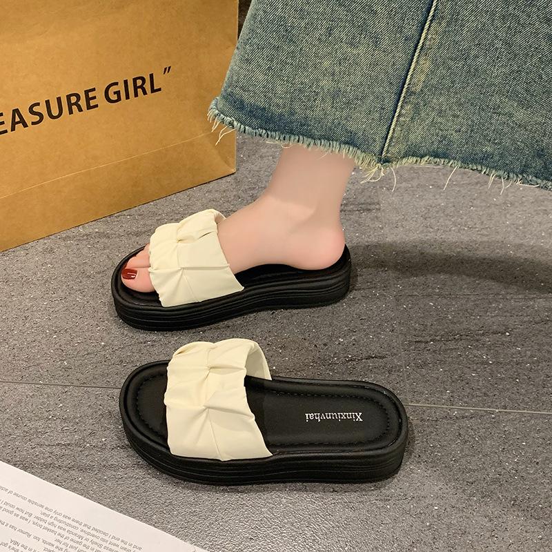 Thick bottom heightening cool slippers women s summer wear 2025 new high-end fashion beach one-word drag 40 хакі
Thick bottom heightening cool slippers women s summer wear 2025 new high-end fashion beach one-word drag 40 хакі