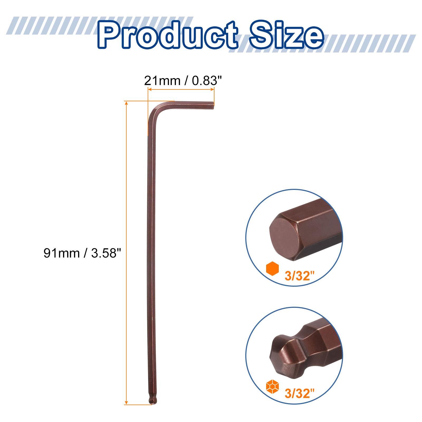 1/2/5pcs Ball End Hex Key Wrench S2 Steel Long Arm L-Shape Hexagon Wrenches Repairing Tool for Home Bike Motorcycle Repair 1pcs
1/2/5pcs Ball End Hex Key Wrench S2 Steel Long Arm L-Shape Hexagon Wrenches Repairing Tool for Home Bike Motorcycle Repair 1pcs
