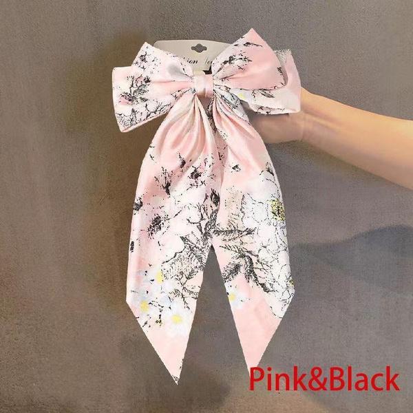 Лента бант заколка для волос большая винтажный стиль заколка пружинная заколка аксессуар для волос головной убор аксессуар чёрный/розовый
Лента бант заколка для волос большая винтажный стиль заколка пружинная заколка аксессуар для волос головной убор аксессуар чёрный/розовый