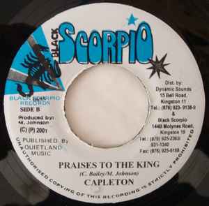 7inch Record CAPLETON - Praises To The King 0695 Black Scorpio 2001 Jamaica Reggae, Ska & Dub Used
7inch Record CAPLETON - Praises To The King 0695 Black Scorpio 2001 Jamaica Reggae, Ska & Dub Used