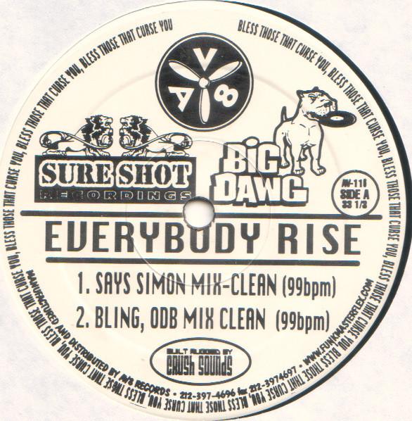 12inch Record CRUSH SOUNDS - Everybody Rise AV116 AV8 Records US Rap & Hip-Hop/R&B Used
12inch Record CRUSH SOUNDS - Everybody Rise AV116 AV8 Records US Rap & Hip-Hop/R&B Used