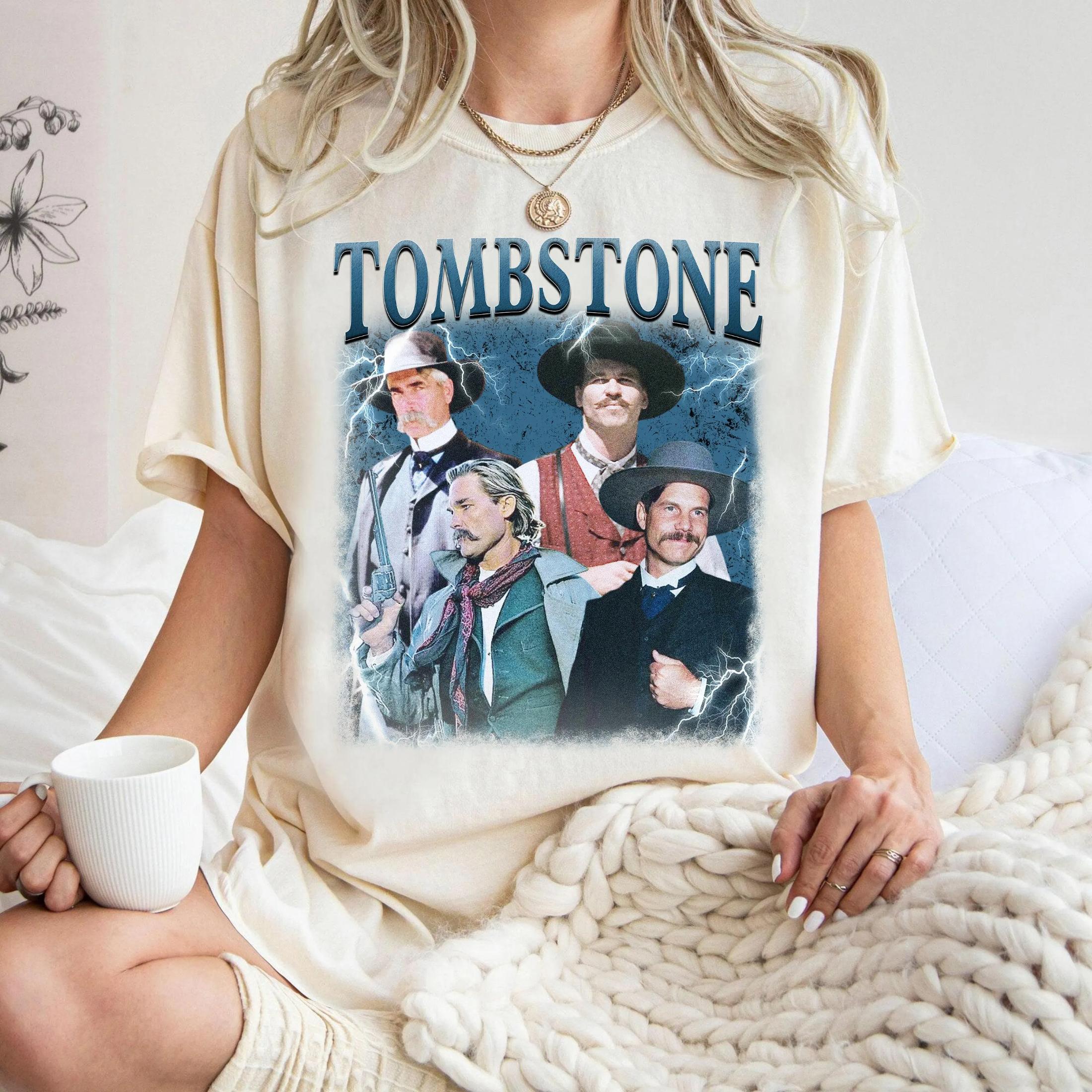 Graveyard Town Movie Theme Tshirt Retro Copycat Comfortable Collar Tshirt with Vintage Print Pattern Tshirt S
Graveyard Town Movie Theme Tshirt Retro Copycat Comfortable Collar Tshirt with Vintage Print Pattern Tshirt S