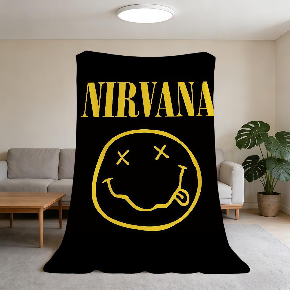 Band N-Nirvana-ES Rock Blanket Super Warm Comfortable Plush Throw Blanket Child Home Sofa Bedroom Gift 75x90cm
Band N-Nirvana-ES Rock Blanket Super Warm Comfortable Plush Throw Blanket Child Home Sofa Bedroom Gift 75x90cm