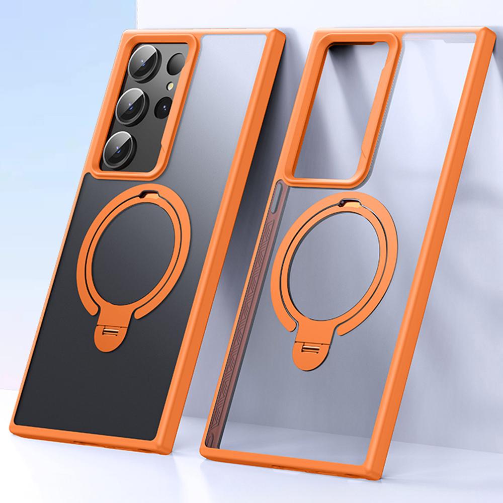 Чехол для телефона Samsung Galaxy S23 Ultra с подставкой, матовая задняя крышка, совместимый с MagSafe Orange
Чехол для телефона Samsung Galaxy S23 Ultra с подставкой, матовая задняя крышка, совместимый с MagSafe Orange