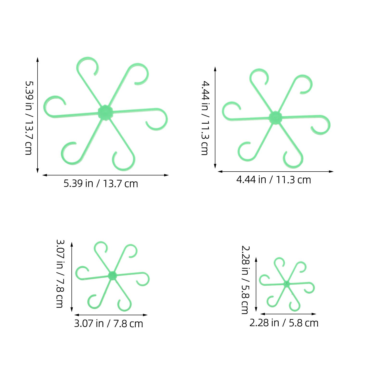 12Pcs Plant Climbing Support Clips ABS Reusable Stem Holders for Orchids Houseplants Vegetables Indoor Outdoor Garden Trellis світло-зелений колір
12Pcs Plant Climbing Support Clips ABS Reusable Stem Holders for Orchids Houseplants Vegetables Indoor Outdoor Garden Trellis світло-зелений колір
