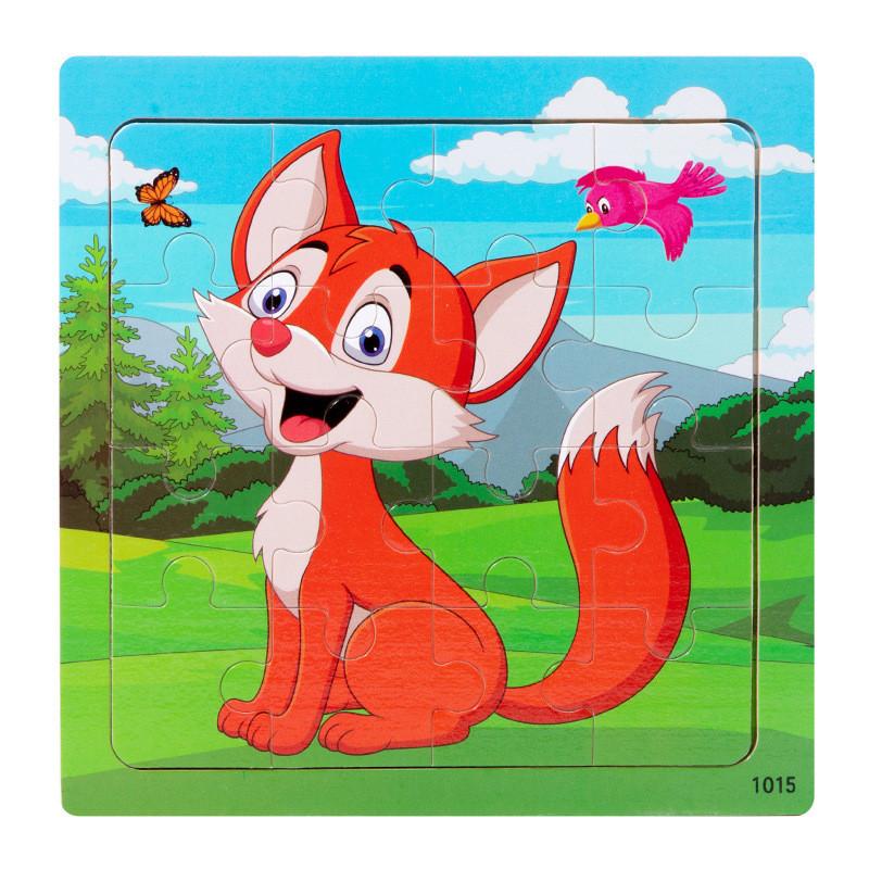 Wooden Children Puzzle With Animal Illustrations For Early Learning And Brain Development Style 11
Wooden Children Puzzle With Animal Illustrations For Early Learning And Brain Development Style 11