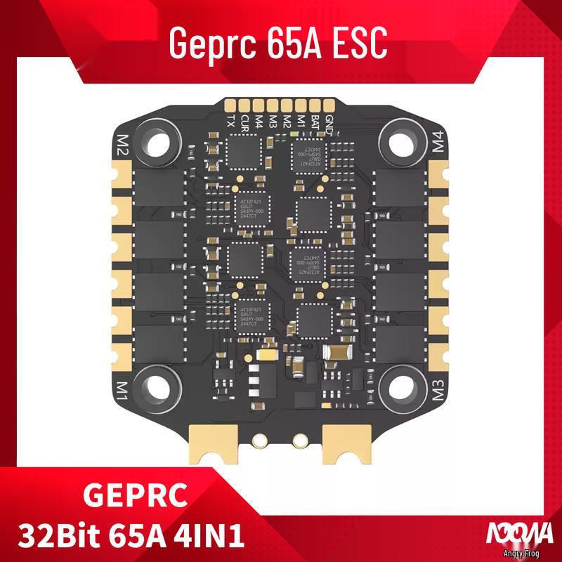 GEPRC TAKER H65 65A 4-in-1 8S 32-Bit Racing ESC
GEPRC TAKER H65 65A 4-in-1 8S 32-Bit Racing ESC