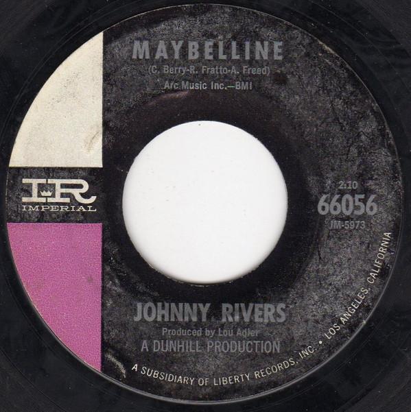 7inch Record JOHNNY RIVERS - Maybelline / Walk Myself On Home 66056 Imperial 1964 US Rock Used
7inch Record JOHNNY RIVERS - Maybelline / Walk Myself On Home 66056 Imperial 1964 US Rock Used