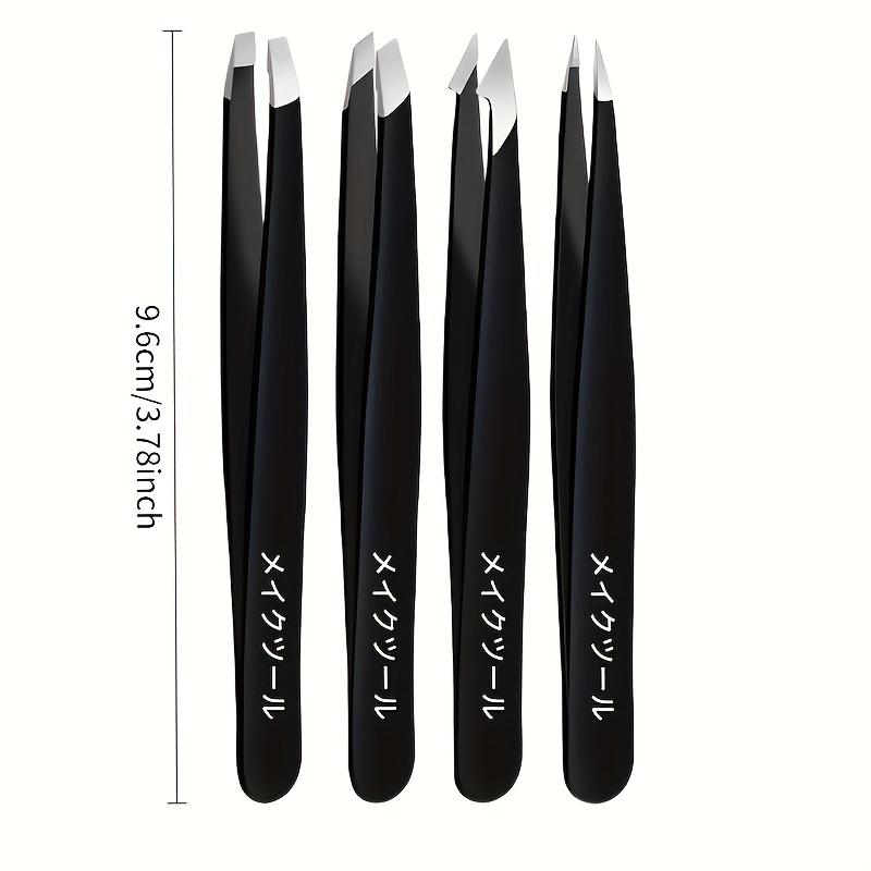 Stainless Steel Eyebrow Tweezers - Precision Precision Tweezers for Eyebrows, Lashes & Beard Trimming Design, Durable to Use
Stainless Steel Eyebrow Tweezers - Precision Precision Tweezers for Eyebrows, Lashes & Beard Trimming Design, Durable to Use