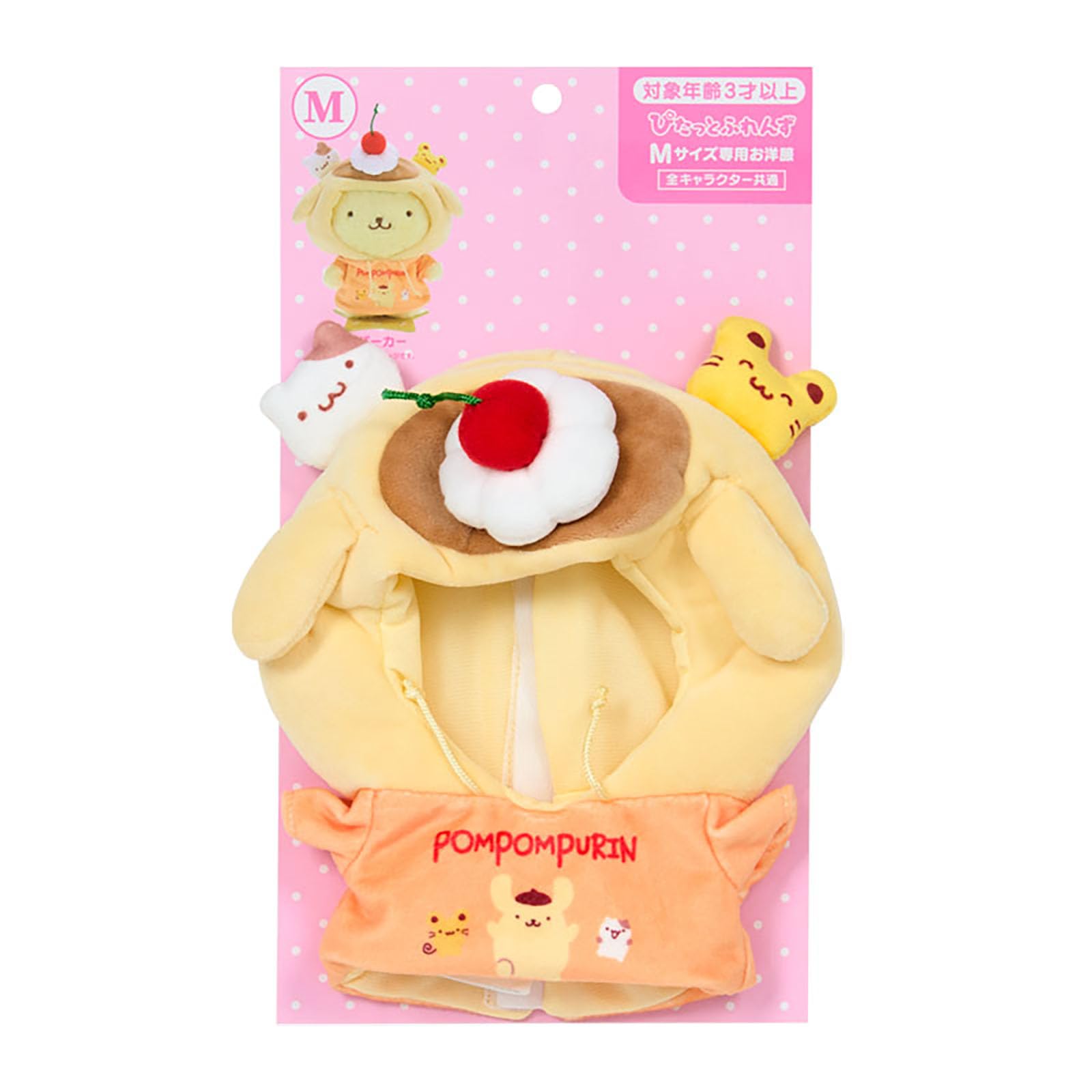 Одежда Sanrio M Pompompurin Полиэстер Рекомендовано для возраста 3 лет и старше 124508 Наряжаться (Друзья Питтато)
Одежда Sanrio M Pompompurin Полиэстер Рекомендовано для возраста 3 лет и старше 124508 Наряжаться (Друзья Питтато)