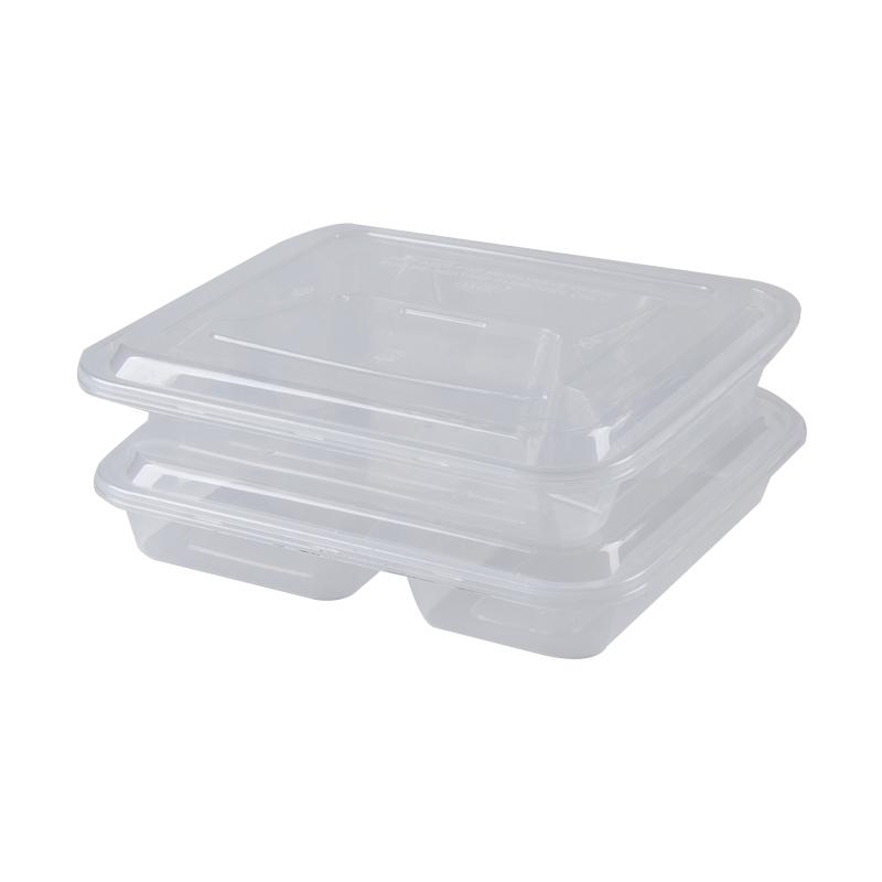 Rectangular Disposable Bento Box with Soup Bowl, 4/5 Compartments, Thickened Transparent Design for Takeout and Fast Food Three-compartment box (20 sets) 1000ml
Rectangular Disposable Bento Box with Soup Bowl, 4/5 Compartments, Thickened Transparent Design for Takeout and Fast Food Three-compartment box (20 sets) 1000ml