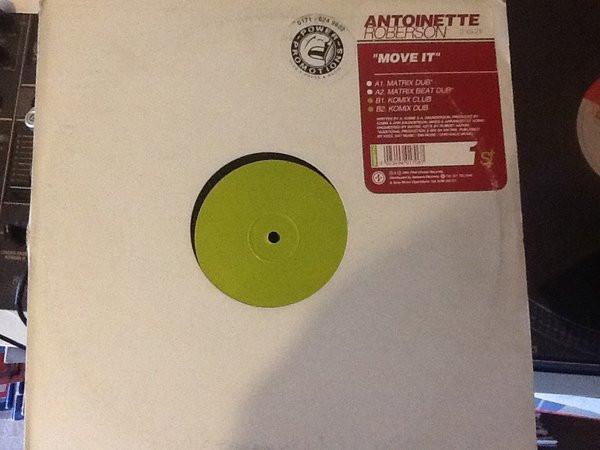 12inch Record ANTOINETTE ROBERSON - Move It KOMIXT16 First Choice 1994 UK Dance & Electronica Used
12inch Record ANTOINETTE ROBERSON - Move It KOMIXT16 First Choice 1994 UK Dance & Electronica Used