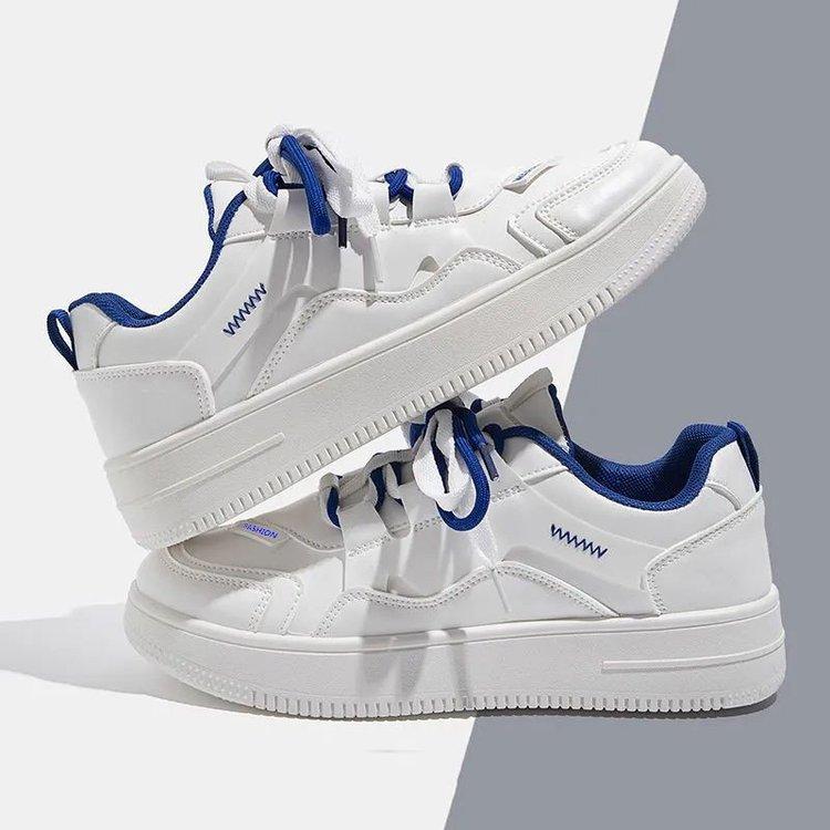 Two-color platform new casual chic shoes spring sports board shoes size 35 синий
Two-color platform new casual chic shoes spring sports board shoes size 35 синий
