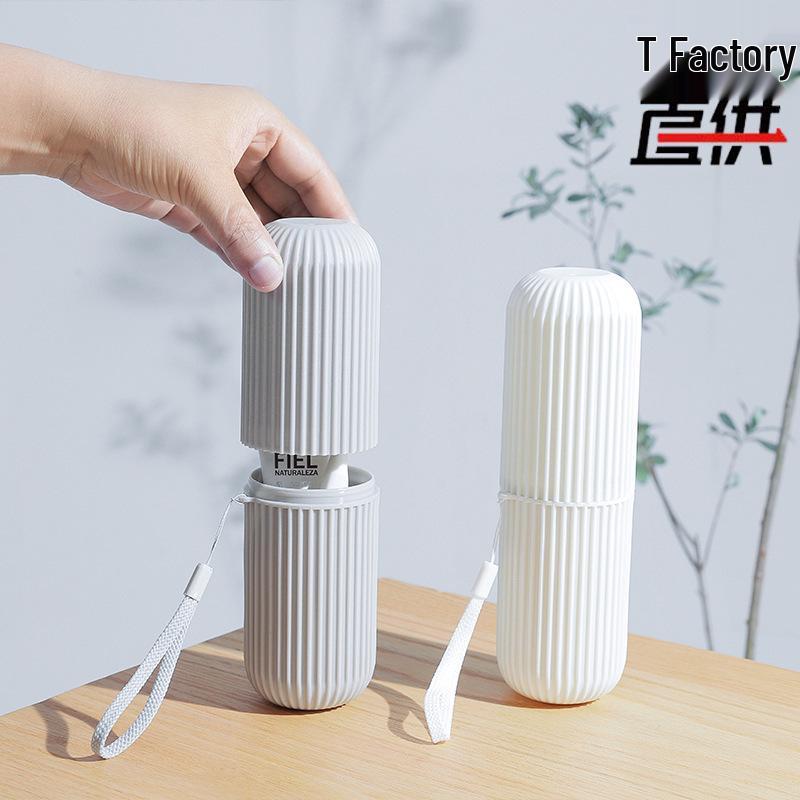 Japanese Travel Toothbrush Set: Portable Wash Cup with Lid & Holder Water Green
Japanese Travel Toothbrush Set: Portable Wash Cup with Lid & Holder Water Green