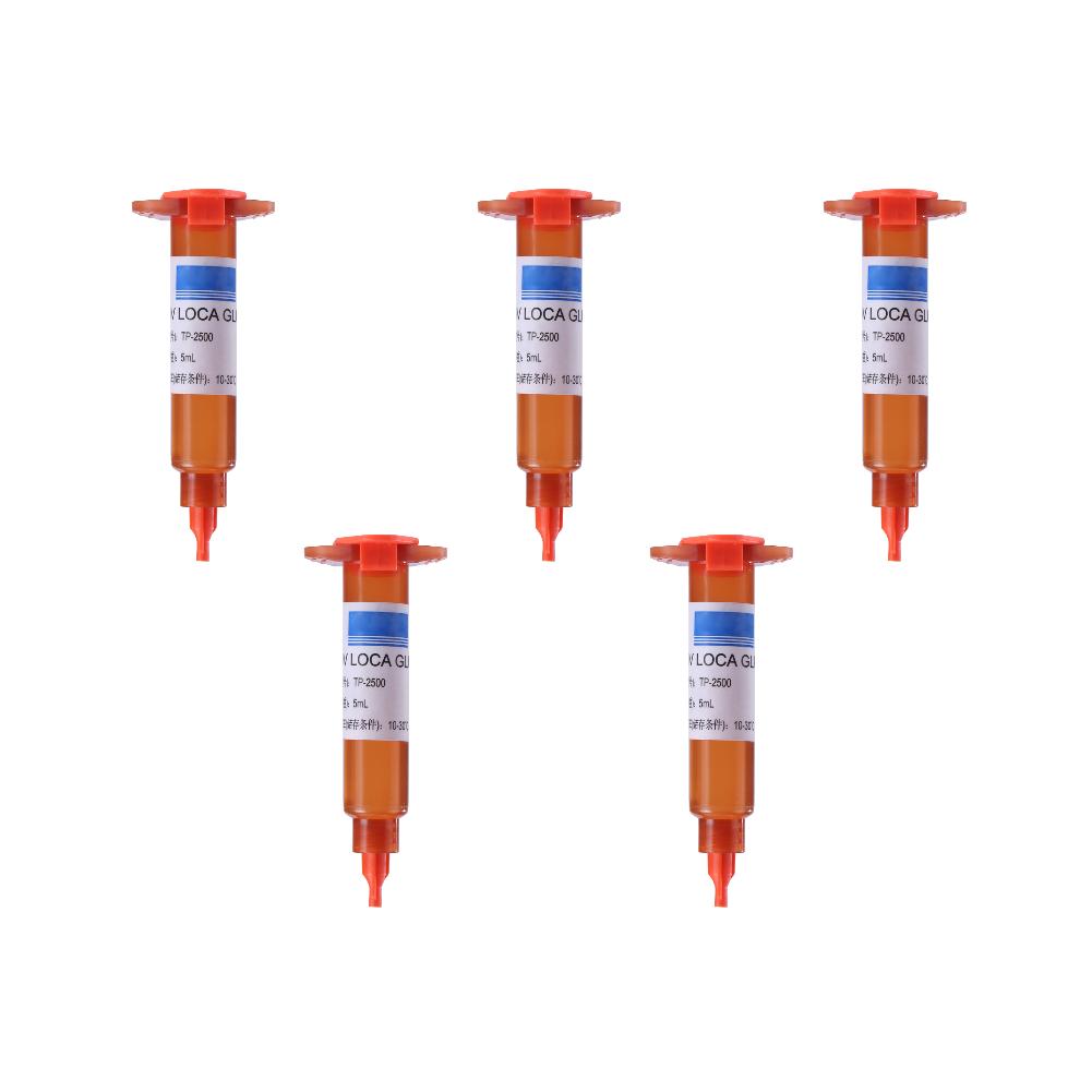 TP-2500 Loca Liquid Optical Clear Adhesive UV Glue for Repair Glass for Phone Tablet Screen Repair 5/10ml
TP-2500 Loca Liquid Optical Clear Adhesive UV Glue for Repair Glass for Phone Tablet Screen Repair 5/10ml