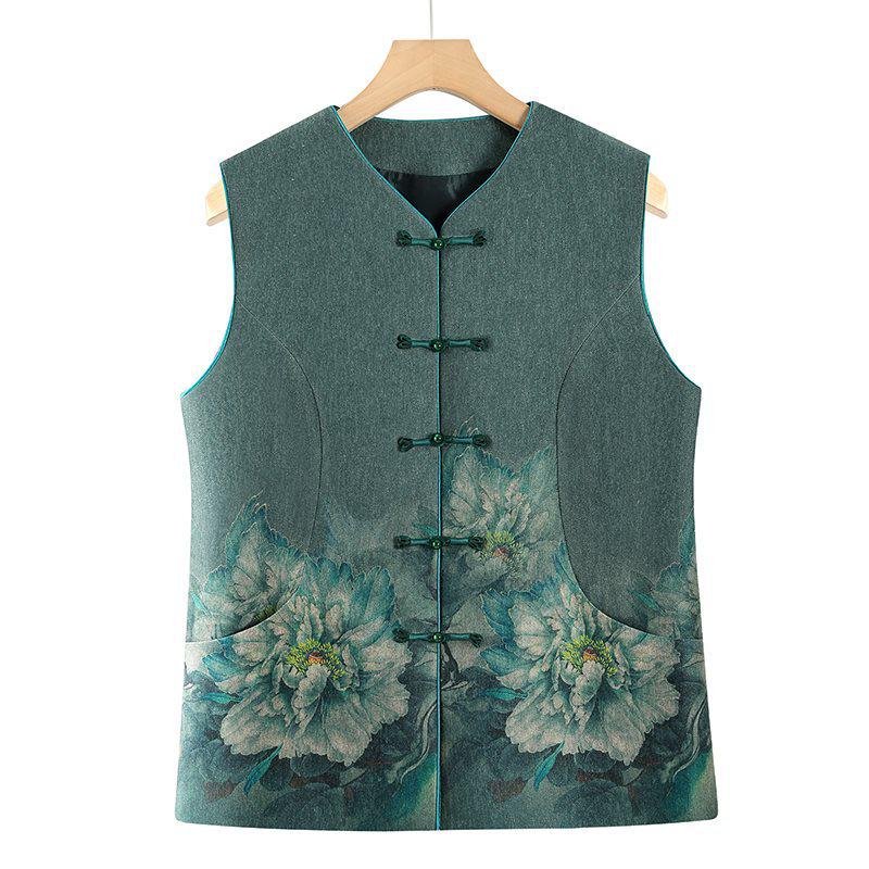Stylish Autumn and Spring Capes and Vests for Mature Women, Grandma, Mom, and Mother-in-Law XL (recommended for 80-95 jin)
Stylish Autumn and Spring Capes and Vests for Mature Women, Grandma, Mom, and Mother-in-Law XL (recommended for 80-95 jin)