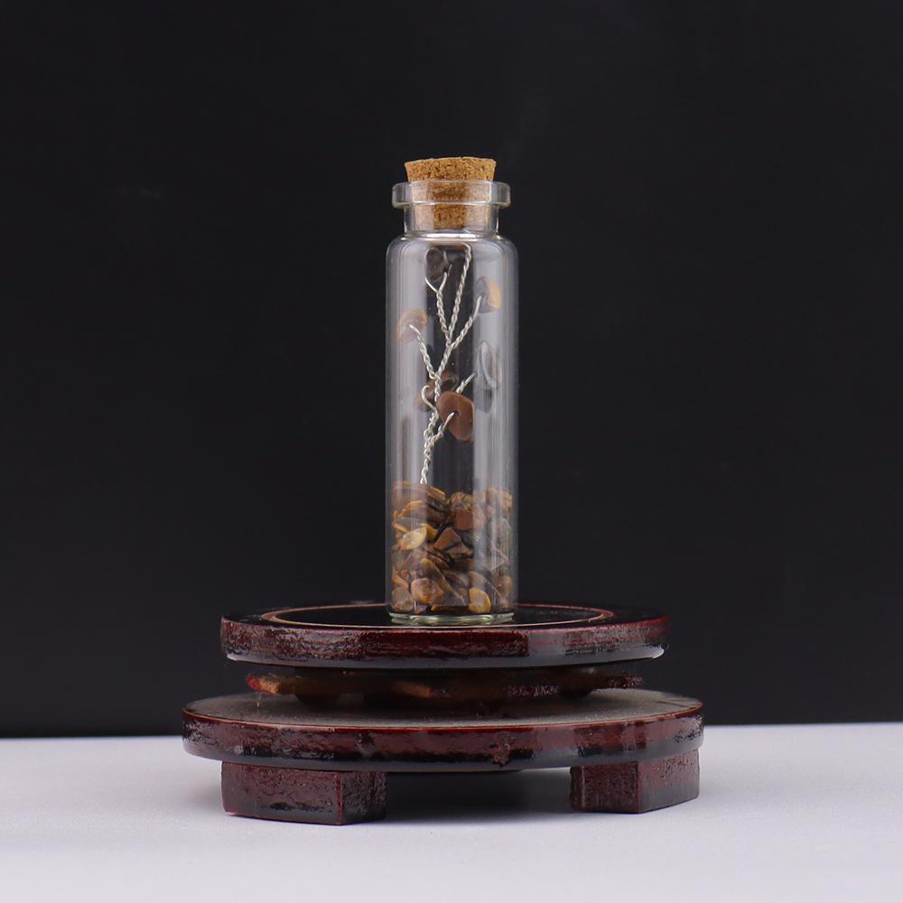 Seven-Color Gem Crystal Tree in Glass Bottle Craftwork Specimen
Seven-Color Gem Crystal Tree in Glass Bottle Craftwork Specimen