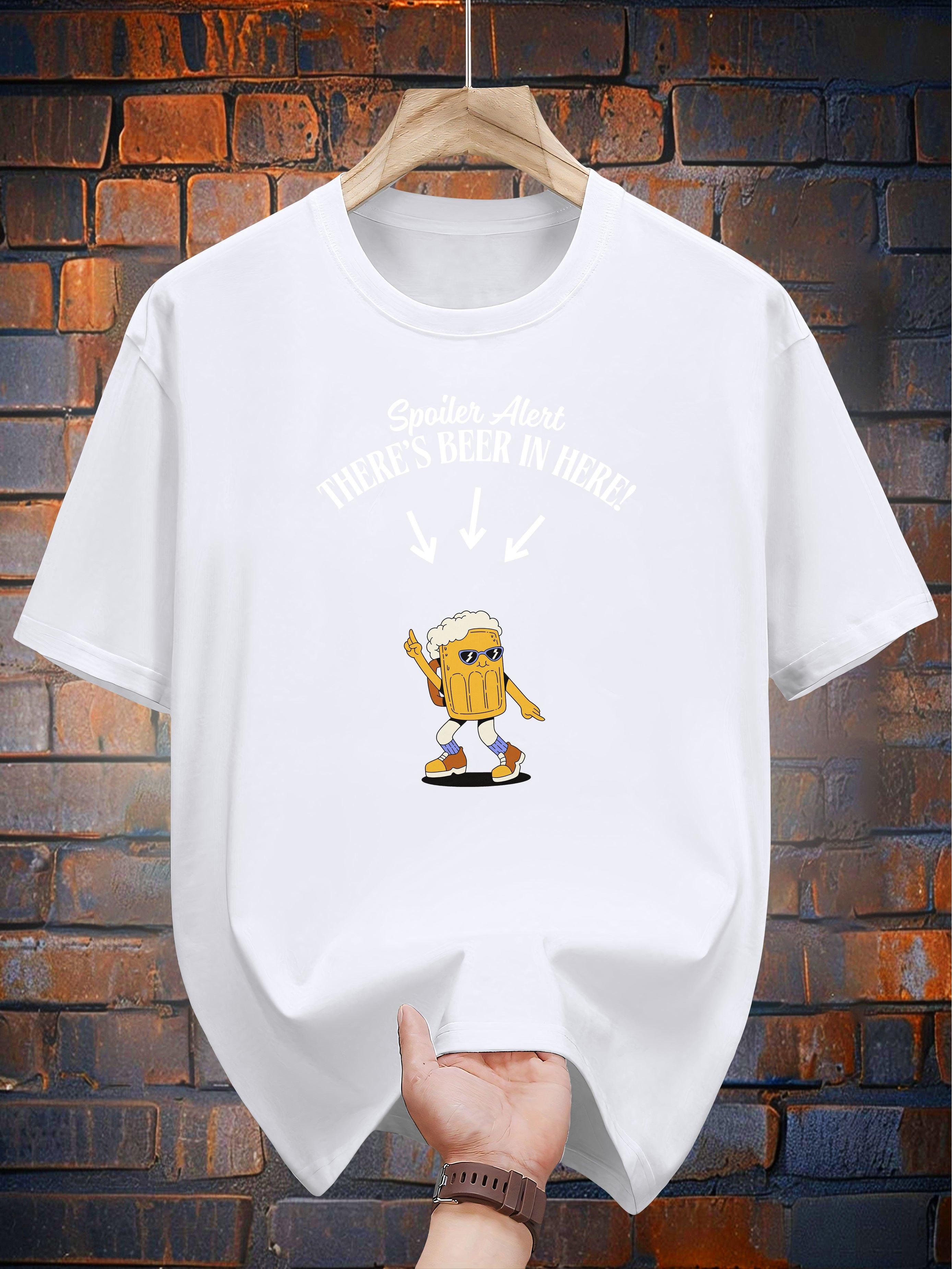 200g 100% Cotton Print Short Sleeve T-shirt - Spoiler Alert There S a Surprise In Here! Design with Cartoon Character M
200g 100% Cotton Print Short Sleeve T-shirt - Spoiler Alert There S a Surprise In Here! Design with Cartoon Character M