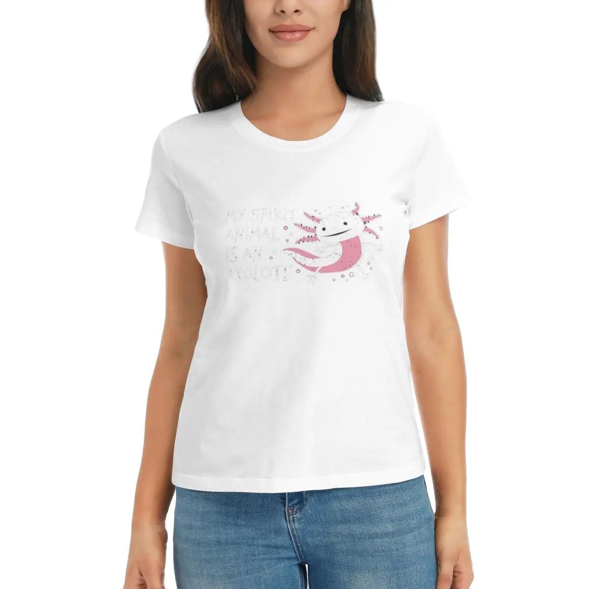Women TShirt Cute Amphibian My Spirit Animal Is An Axolotl Summer Short Sleeve Tees ONeck T Shirts Clothes Tops Streetwear S
Women TShirt Cute Amphibian My Spirit Animal Is An Axolotl Summer Short Sleeve Tees ONeck T Shirts Clothes Tops Streetwear S