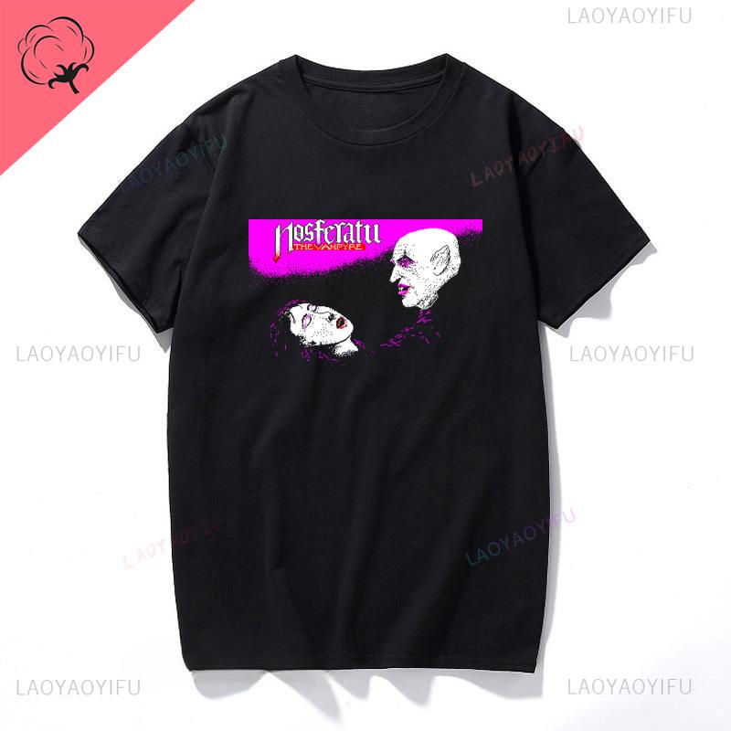 Nosferatu 1922 horror movie Vampire Man Dracula Halloween cool street wear trend fashion summer men women universal Tshirt 4XL
Nosferatu 1922 horror movie Vampire Man Dracula Halloween cool street wear trend fashion summer men women universal Tshirt 4XL
