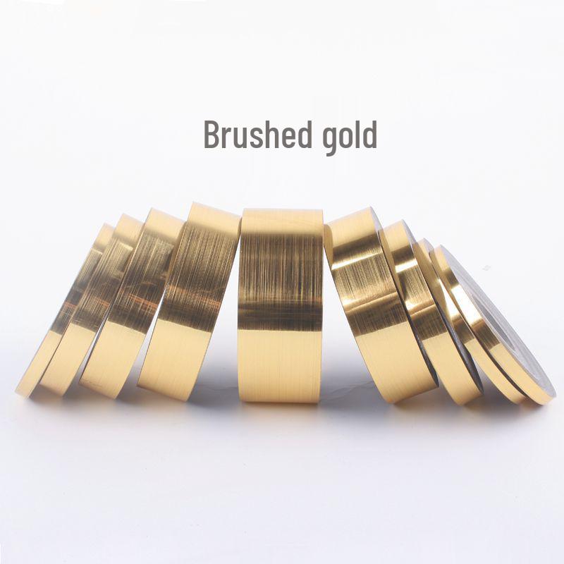 Gold Foil Self-Adhesive Waterproof Grout and Tile Decorative Edge Strip for Ceilings and Floors. 0.5cm x 50m
Gold Foil Self-Adhesive Waterproof Grout and Tile Decorative Edge Strip for Ceilings and Floors. 0.5cm x 50m