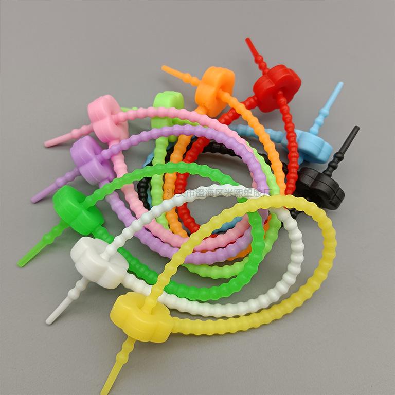 20cm Silicone Cable Tie with Star Design for Bags, Clothing, Skincare, Electronics, and Toys
20cm Silicone Cable Tie with Star Design for Bags, Clothing, Skincare, Electronics, and Toys